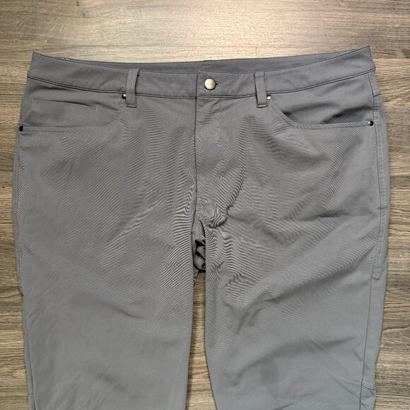 Lululemon Men's ABC Pant Slim 30" *Warpstreme - Grey - Picture 3 of 7